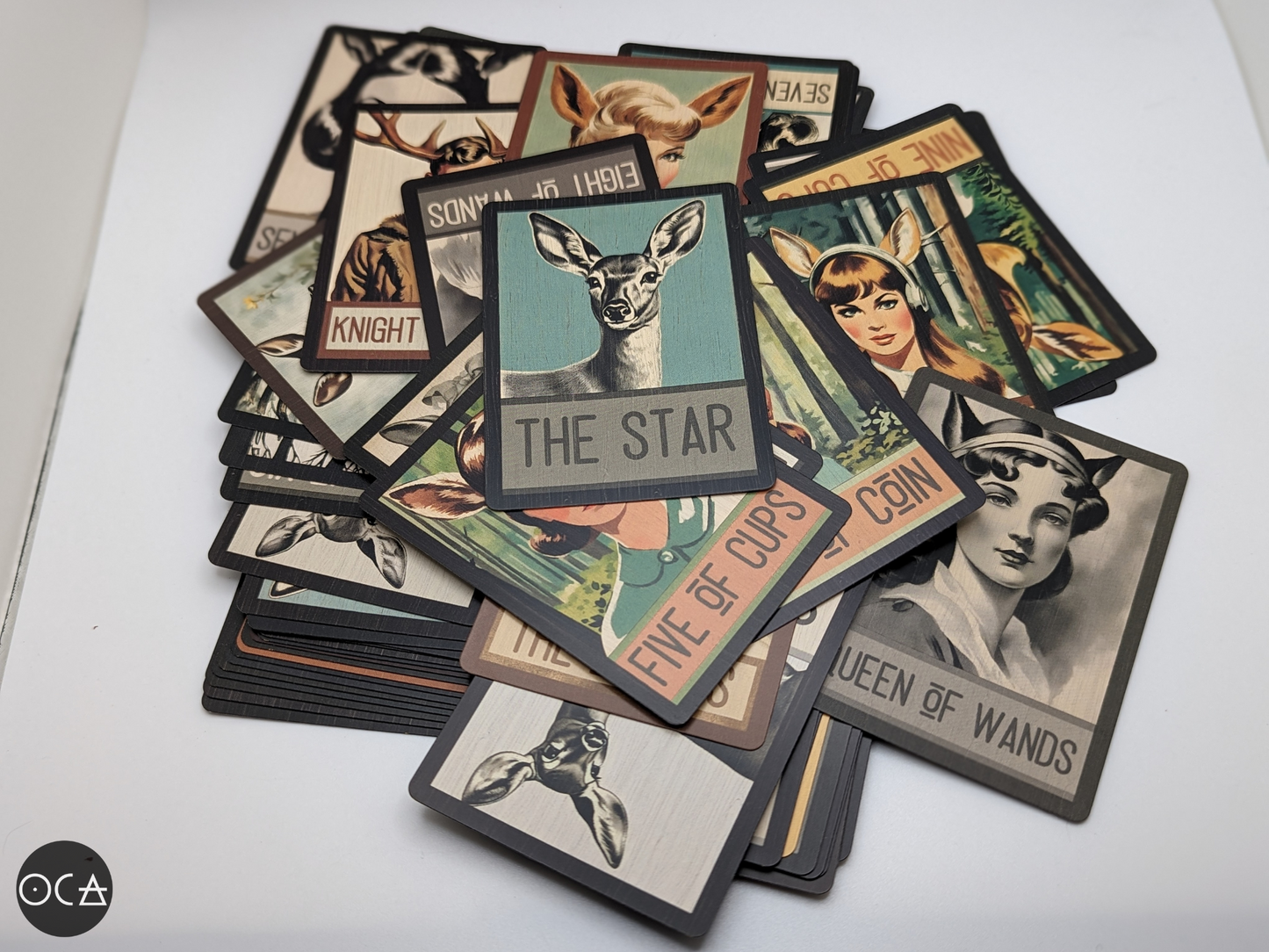 Deerlady Tarot Cards Gift Set (Pre-order) Original Retro/Vintage Design