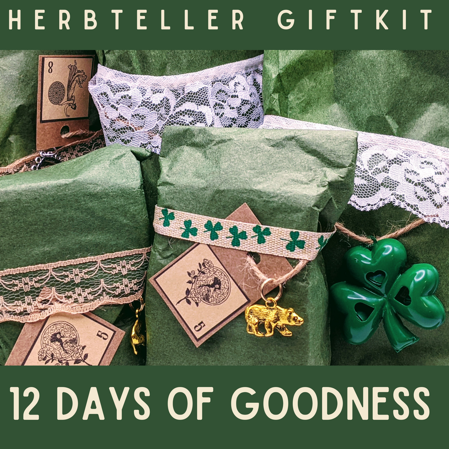 Celtic Witchy Gift Kit (7Day or12 Day Countdown) Herbteller Giftset