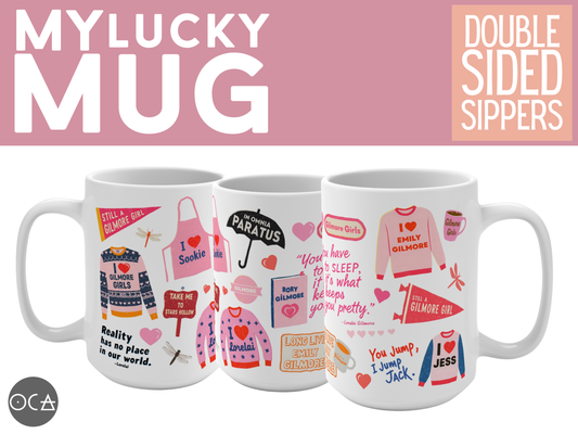 Gilmore Girls Sticker Collage 15oz Mug