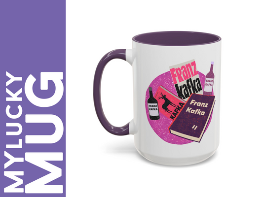 Franz Kafka 15oz Mug (Doublesided/2 Color Options)