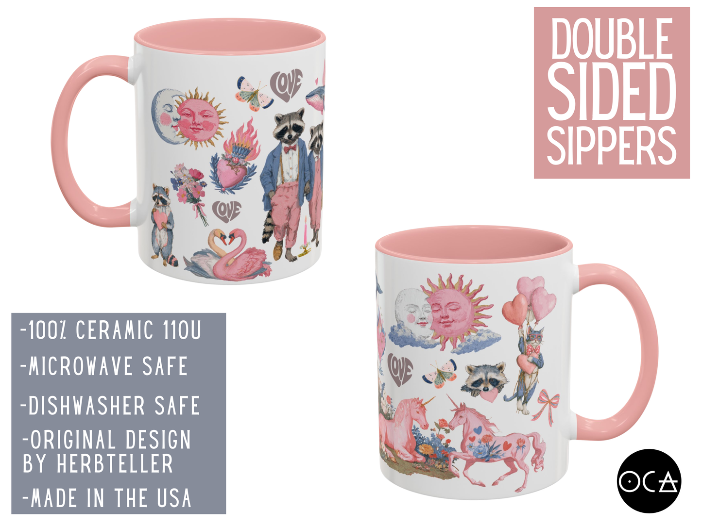 Sappy Sweet Pink Love Mug