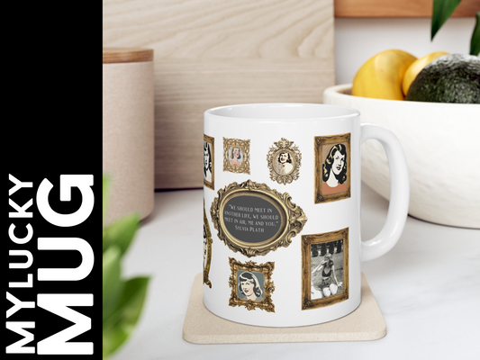 Sylvia Plath Gallery Mug