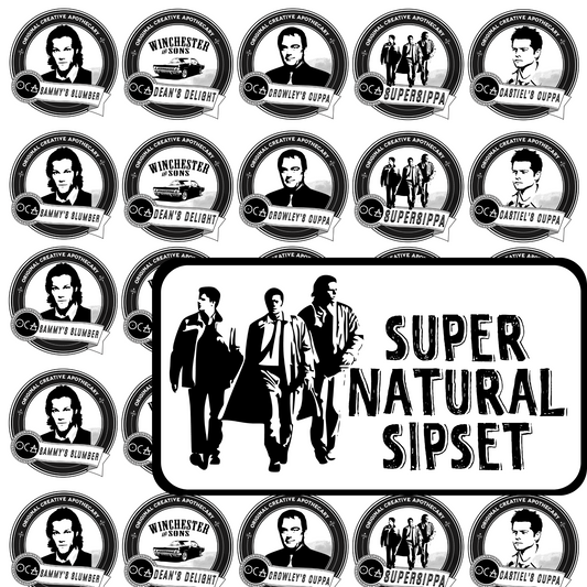 Sam & Dean's Supernatural Sipset TeaRing (Herbal Tea Sampler Set/Gift Set/5 teas)