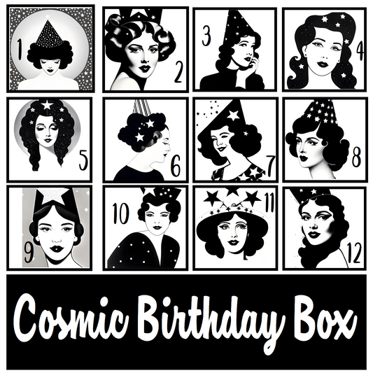 Cosmic Birthday Box Countdown (Custom Mystery Box)