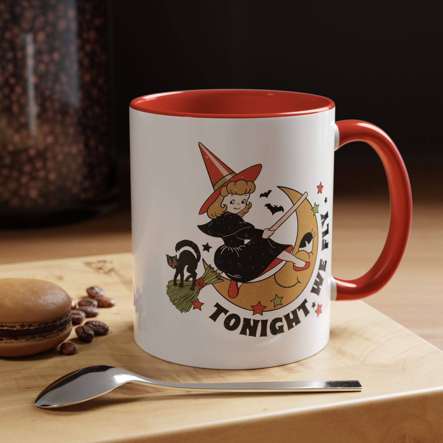 Cute Little Witch Magical Gift Mug (Doublesided/2 Color Options)