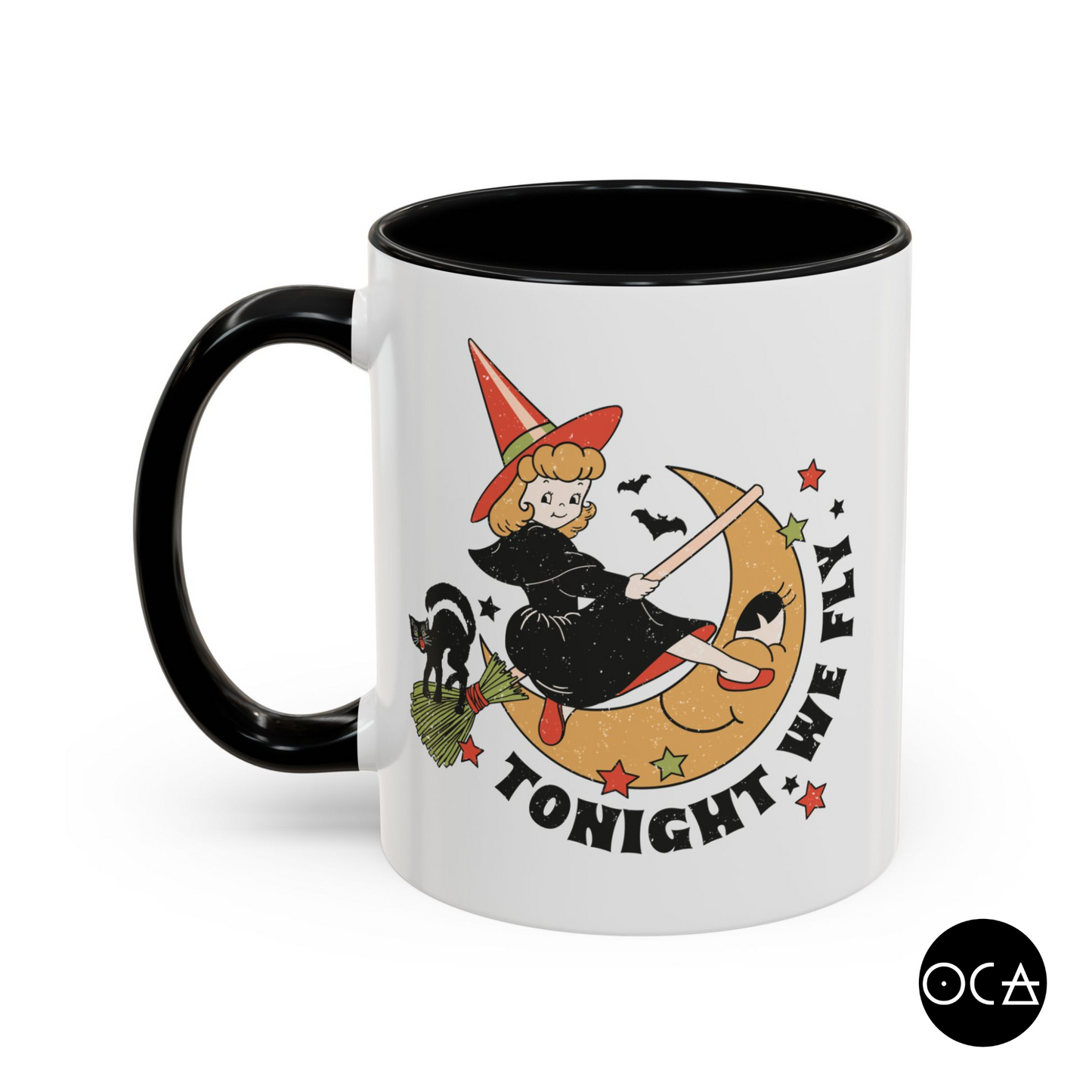 Cute Little Witch Magical Gift Mug (Doublesided/2 Color Options)