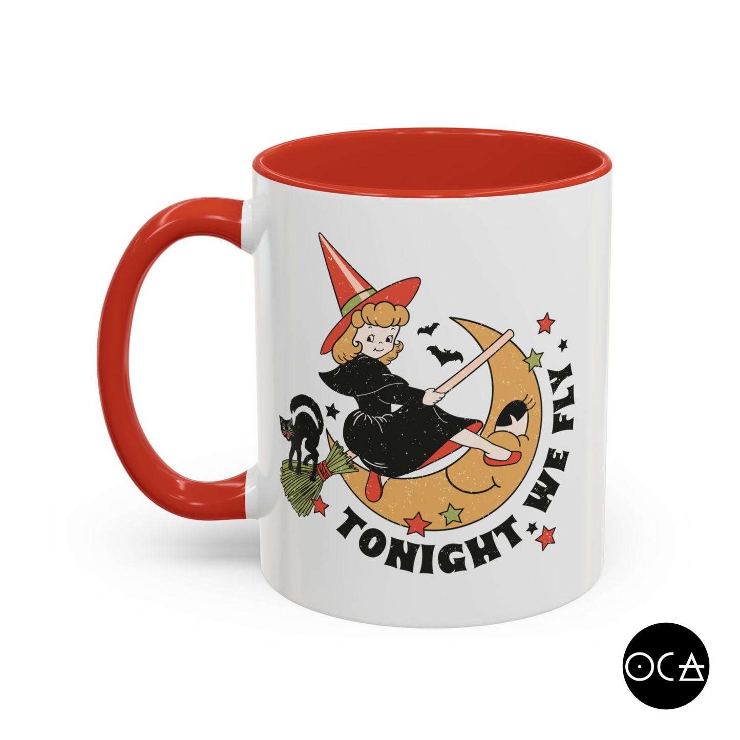 Cute Little Witch Magical Gift Mug (Doublesided/2 Color Options)