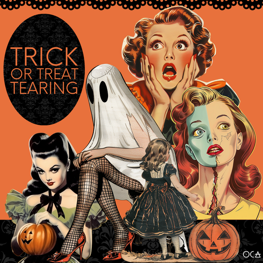 Trick or Treat TeaRing Halloween Giftset (Herbal Tea Sampler Set/Gift Set/5 teas)