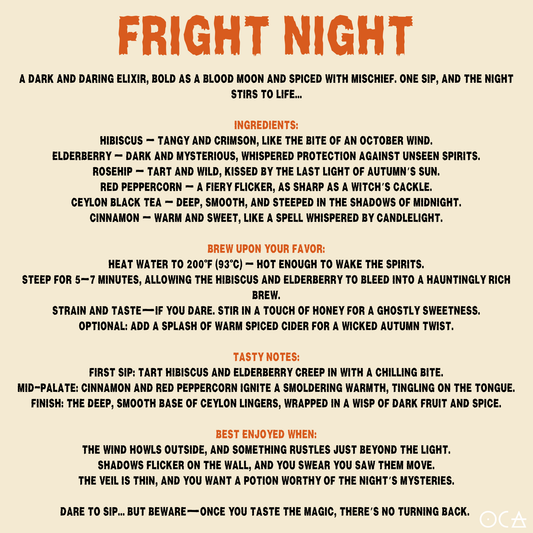 Fright Night Tea