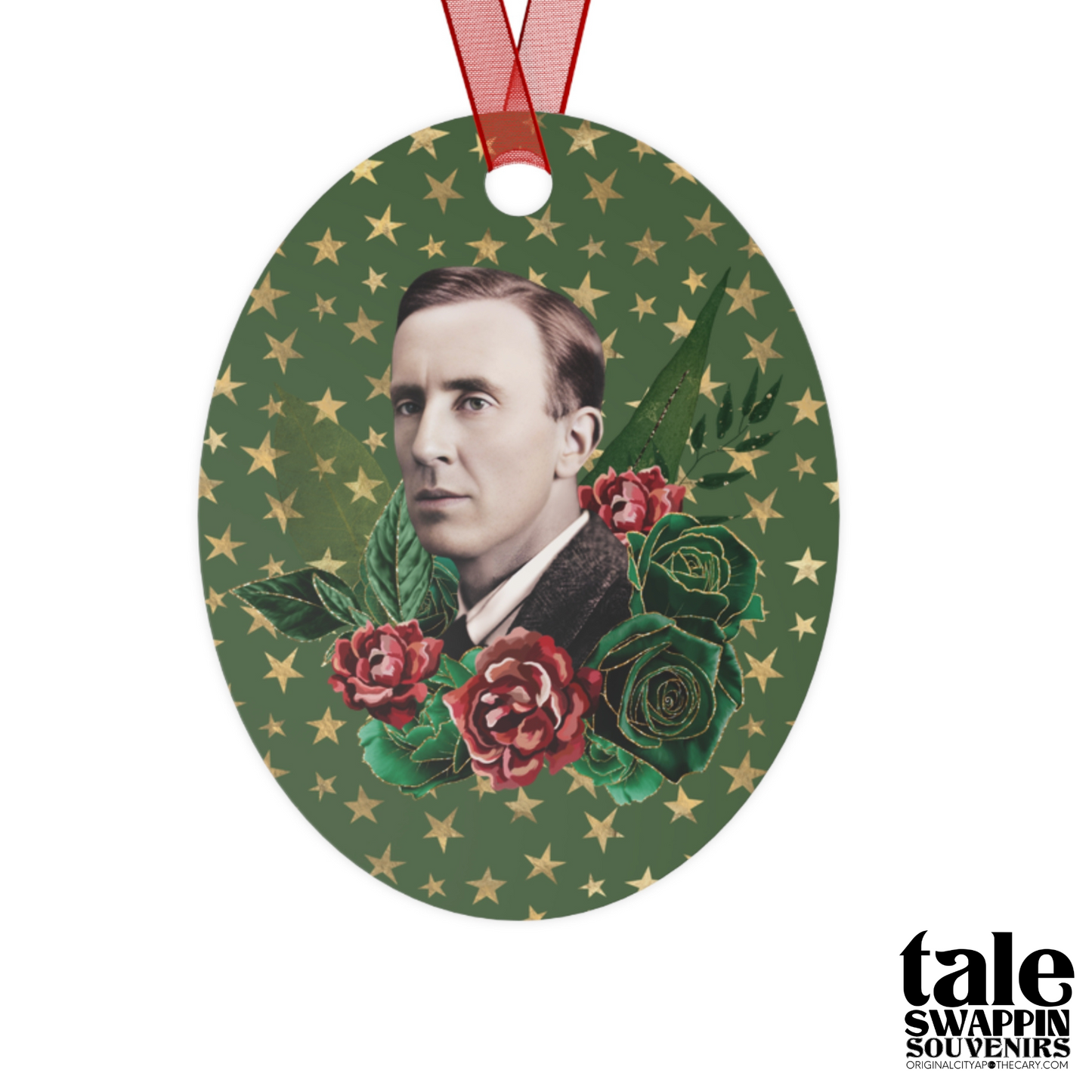 J.R.R. Tolkien Ornament (Doublesided/2 Design Options) Herbteller Tale Swappin Souvenir