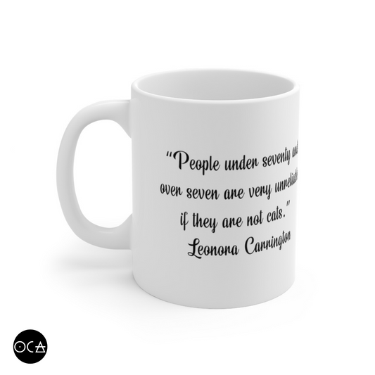 Leonora Carrington Mug (Doublesided/2 Color Options)