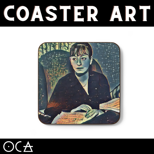 Dorothy Parker Coaster Art