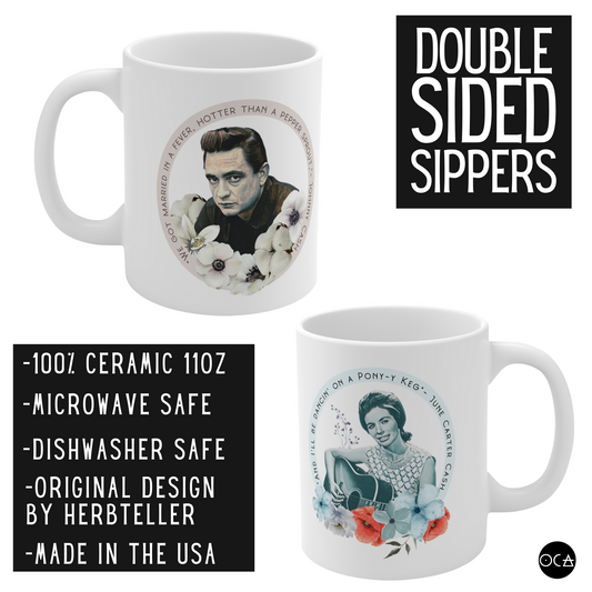Johnny and June Jackson Mug (Doublesided)