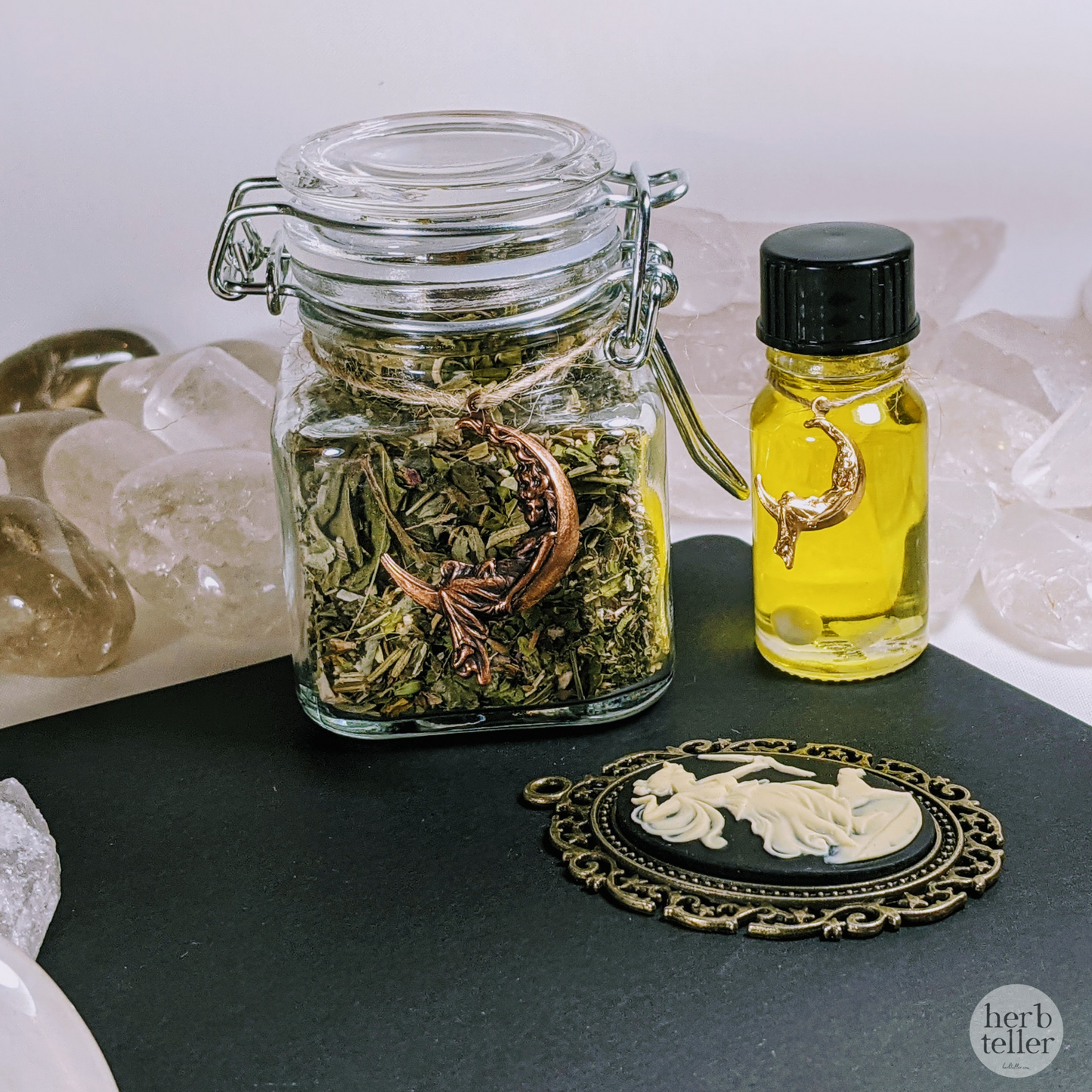 Diana Deardream (Tea/Oil/Journal/Cameo) Ritual Set