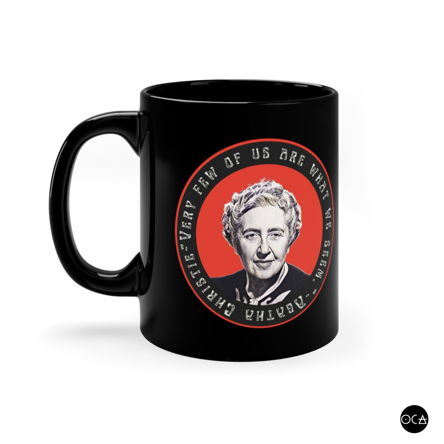Agatha Christie Mug (Doublesided/2 Color Options)