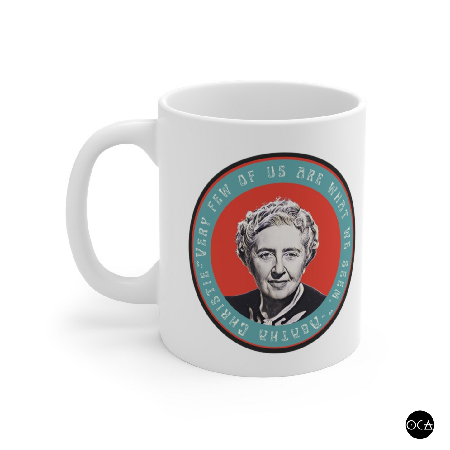 Agatha Christie Mug (Doublesided/2 Color Options)