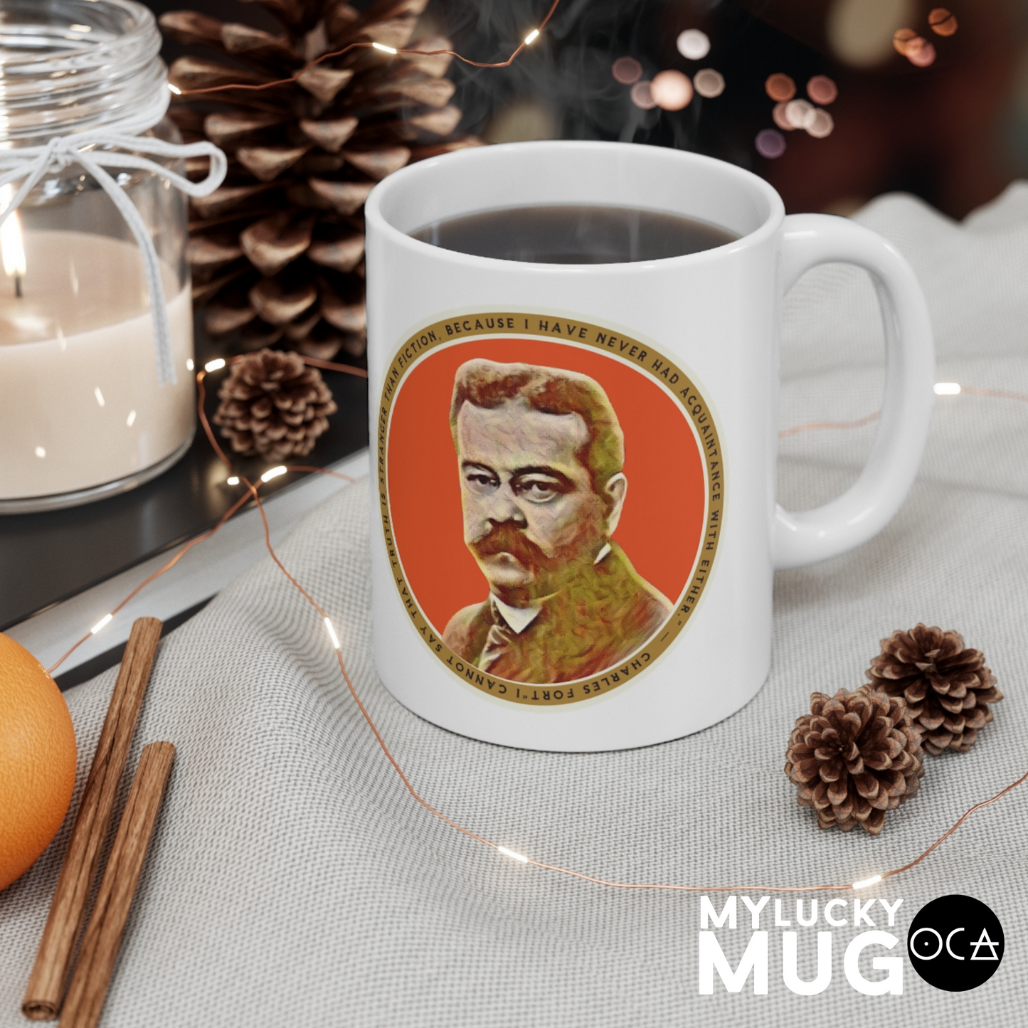 Charles Fort Mug|Fortean Mug