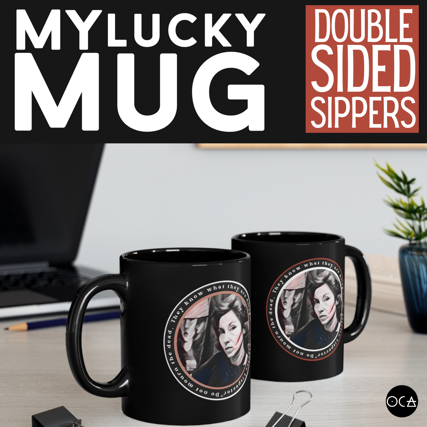 Clarice Lispector lucky Mug (2 Color/Design Options)