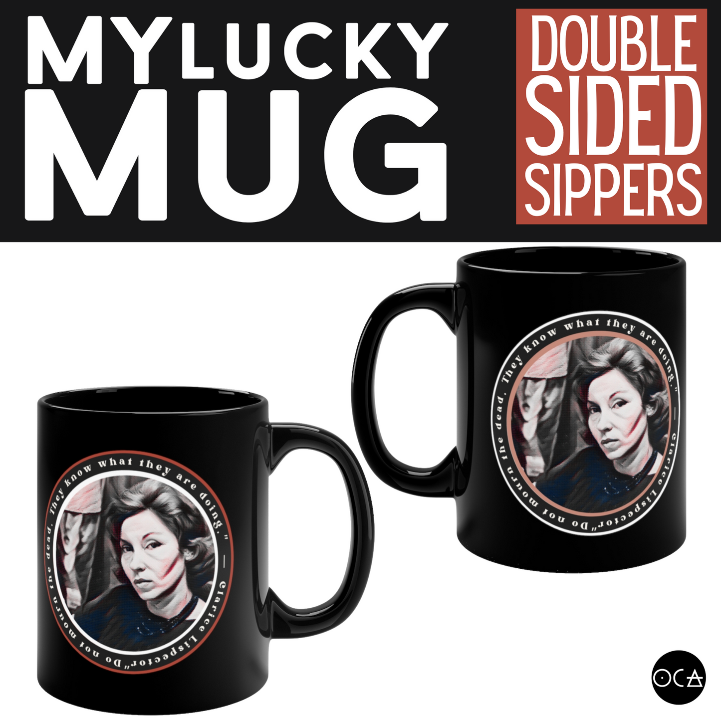 Clarice Lispector lucky Mug (2 Color/Design Options)