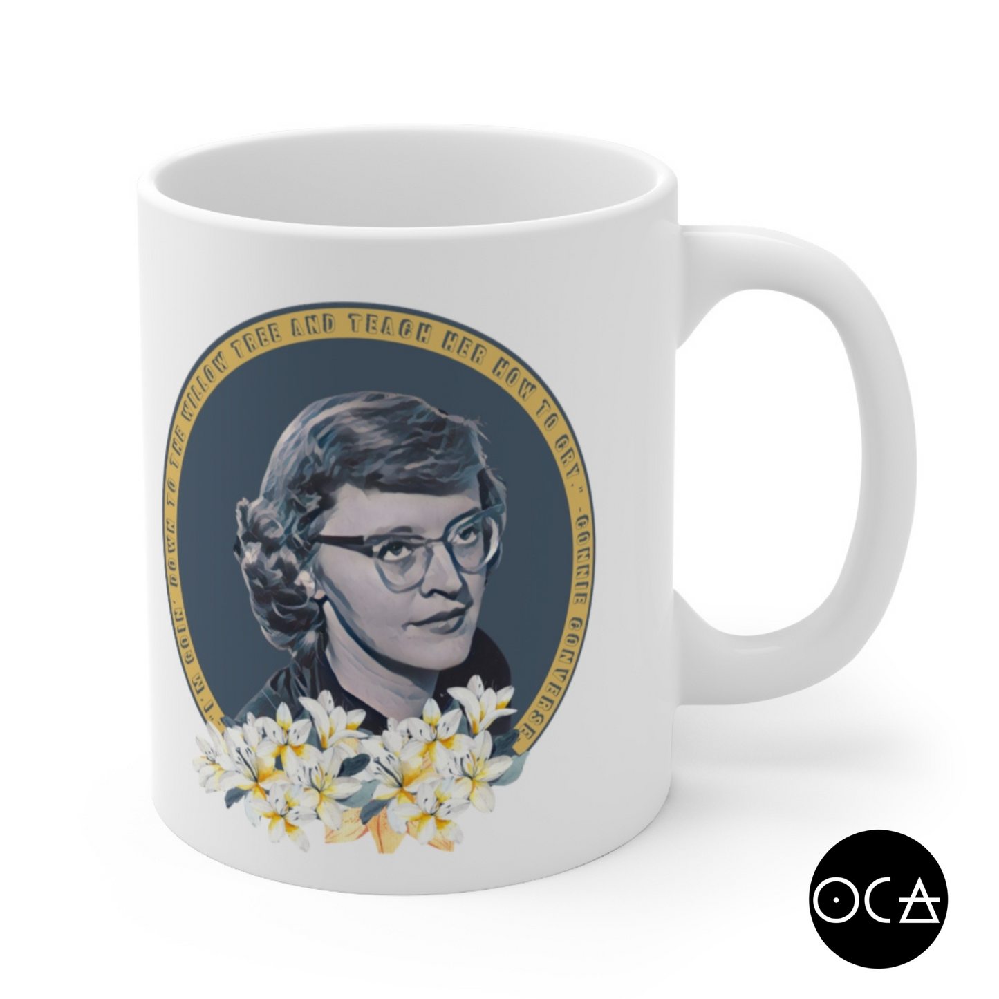 Connie Converse Mug (Doublesided/2 Color Options)