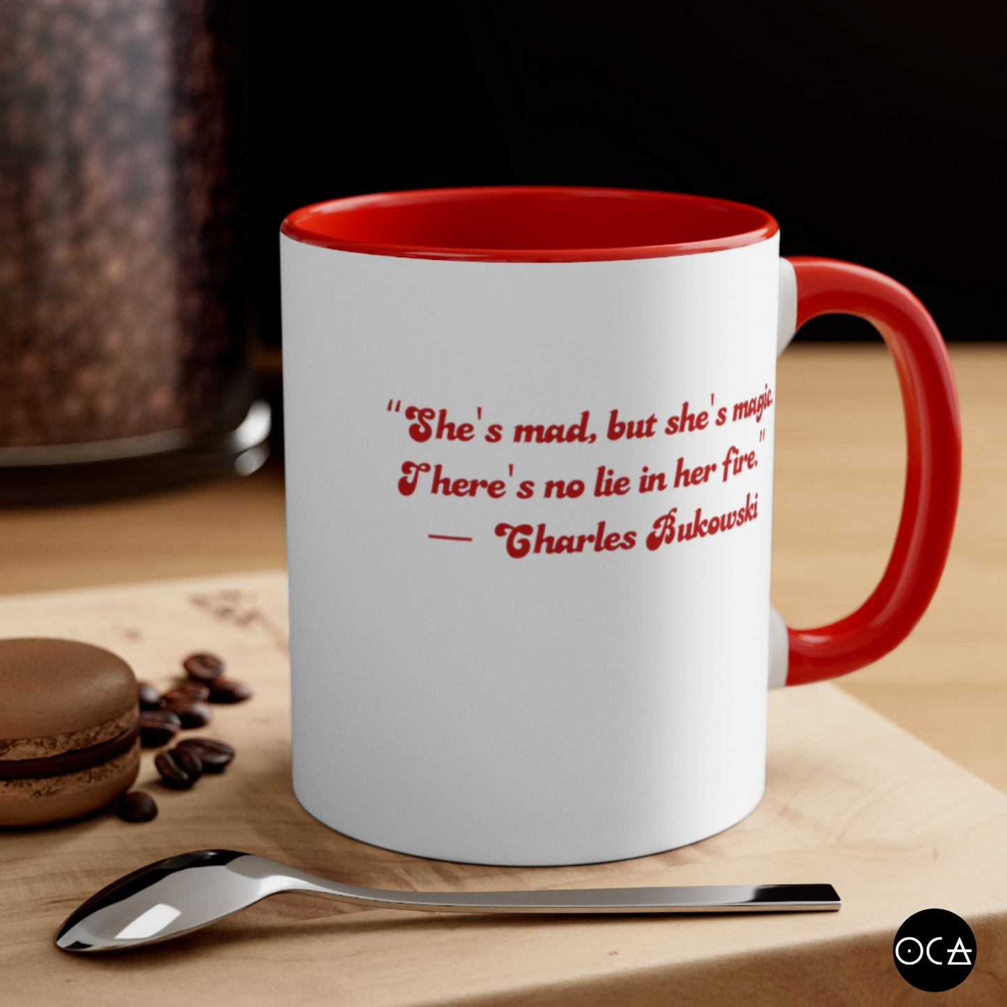 Charles Bukowski Mug (Double Sided)