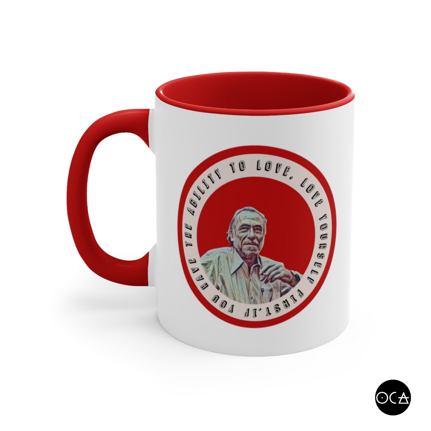 Charles Bukowski Mug (Double Sided)