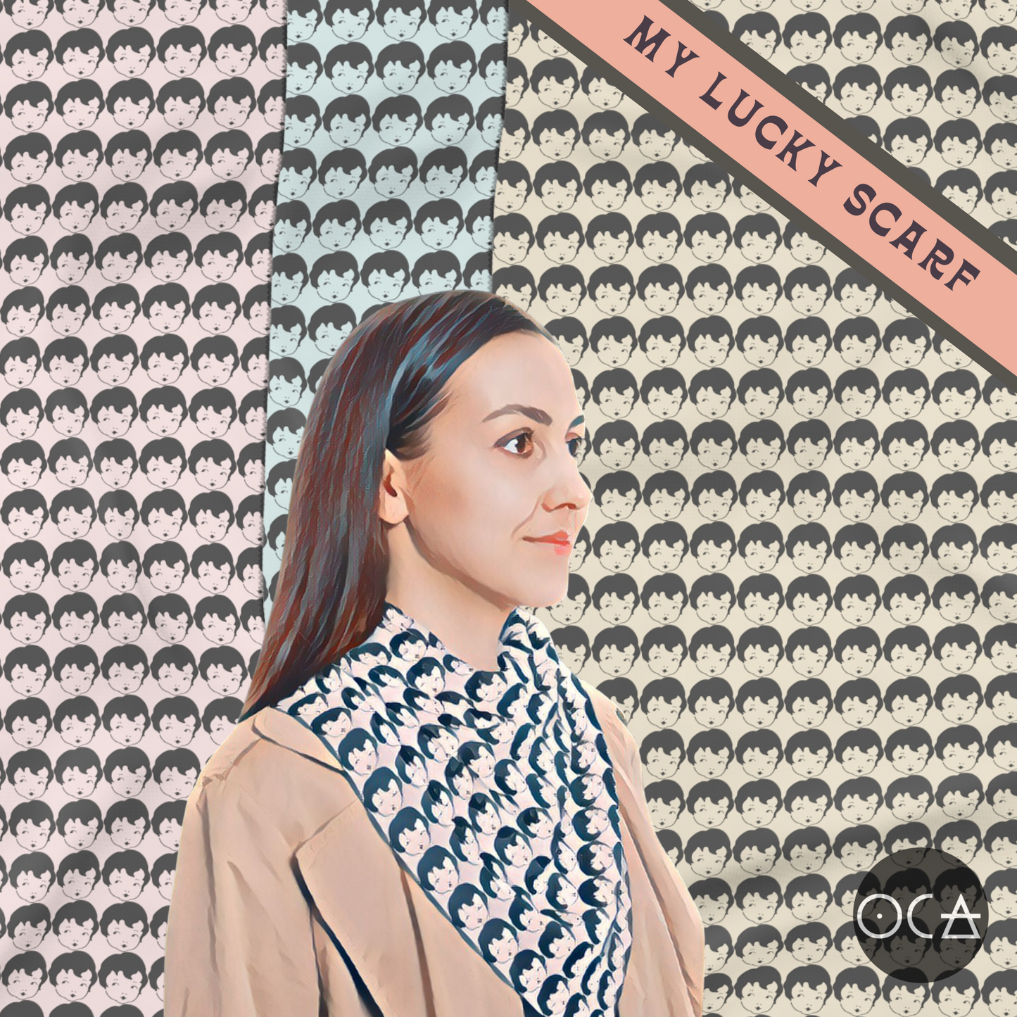 Storyscarf: Dollface (Sheer Scarf/Multiple Colors)