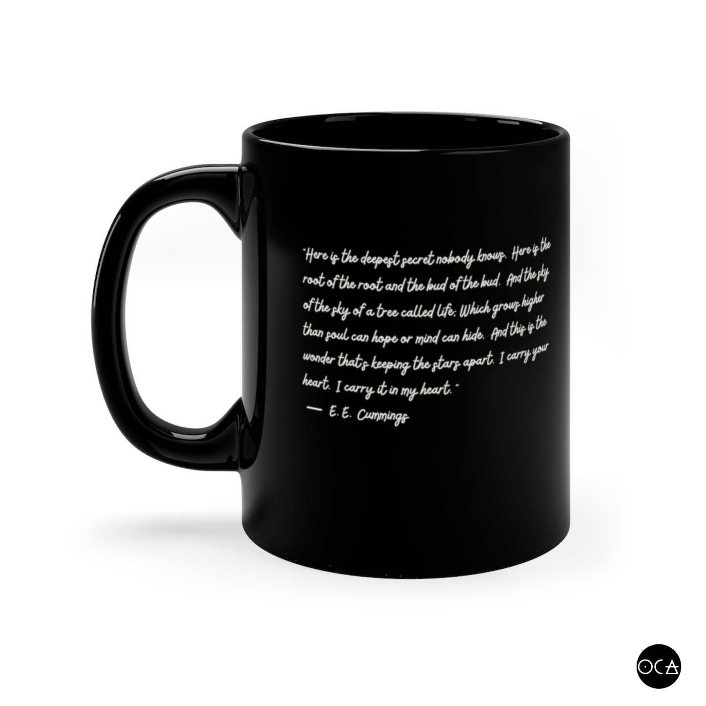 E.E. Cummings Mug (Doublesided/2 color options)