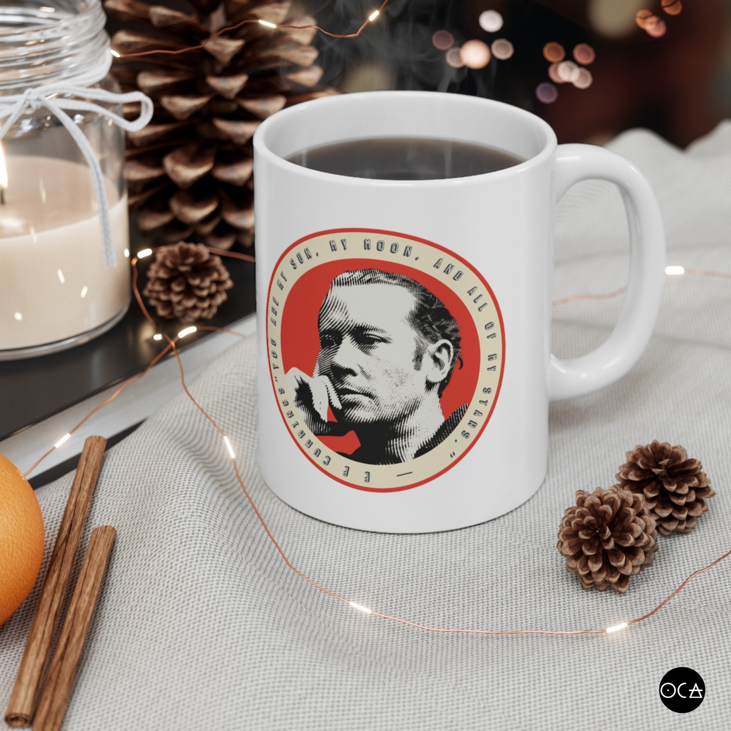 E.E. Cummings Mug (Doublesided/2 color options)