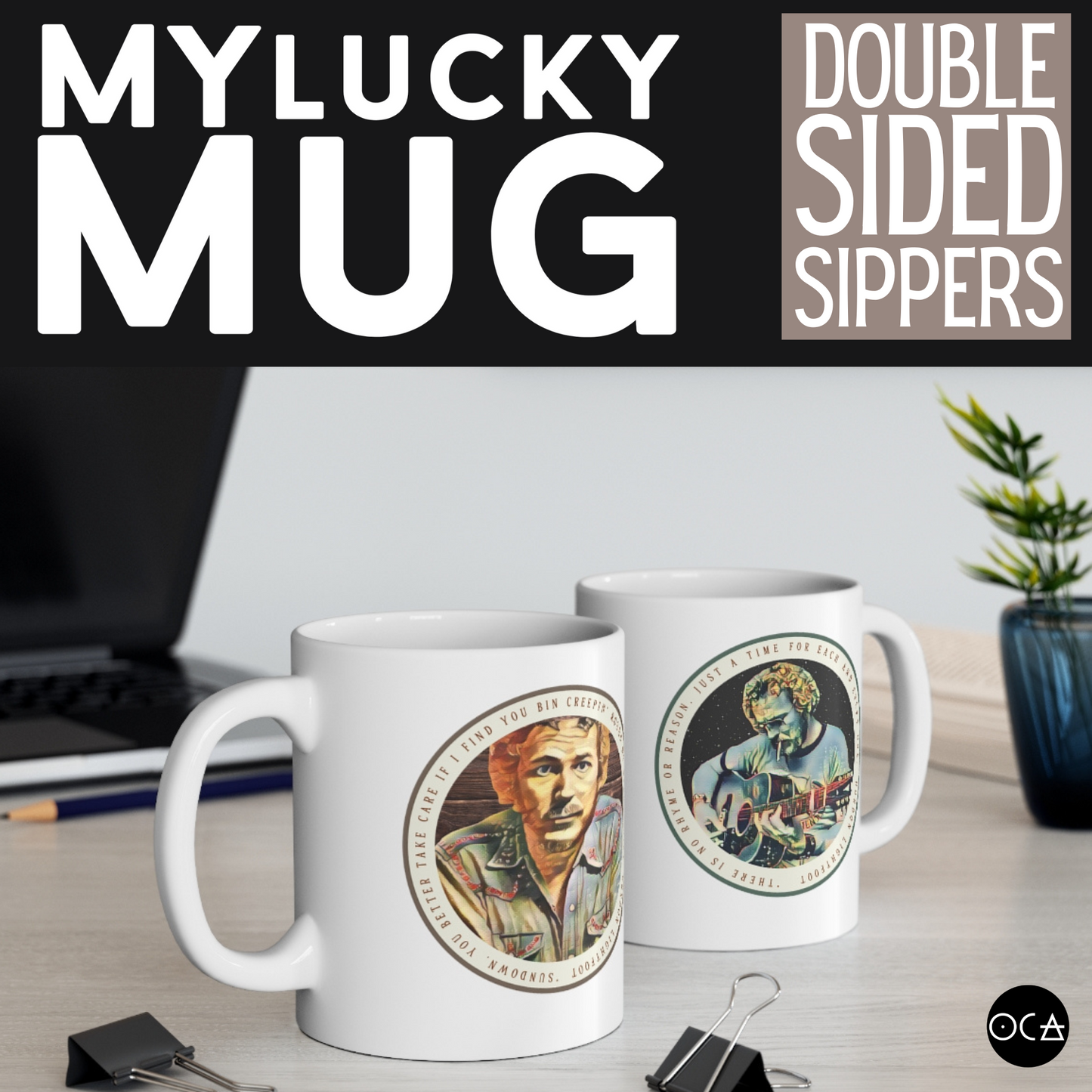 Gordon Lightfoot (Doublesided/2 Color Options)