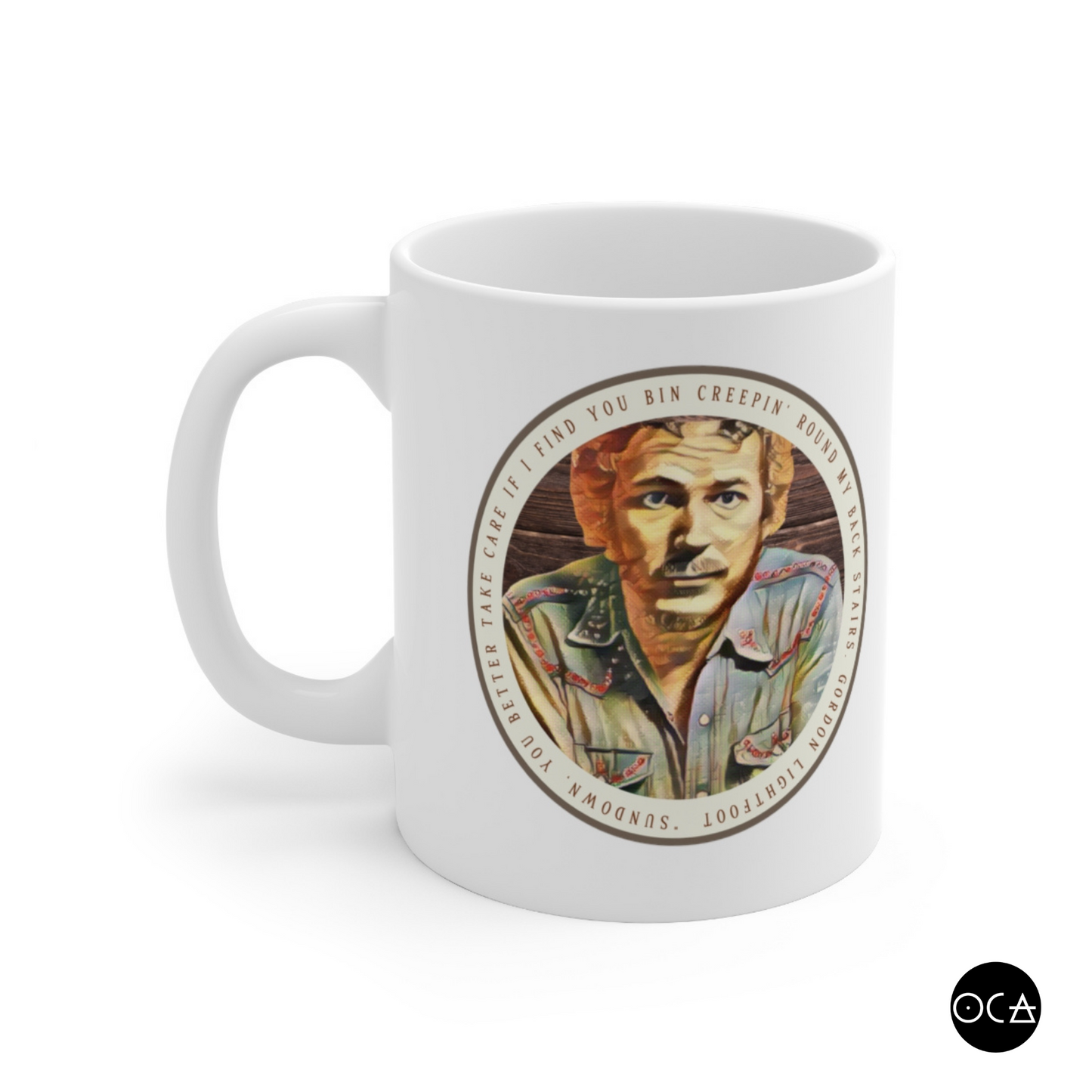 Gordon Lightfoot (Doublesided/2 Color Options)