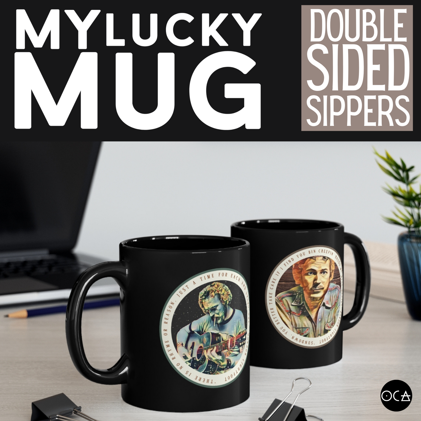 Gordon Lightfoot (Doublesided/2 Color Options)