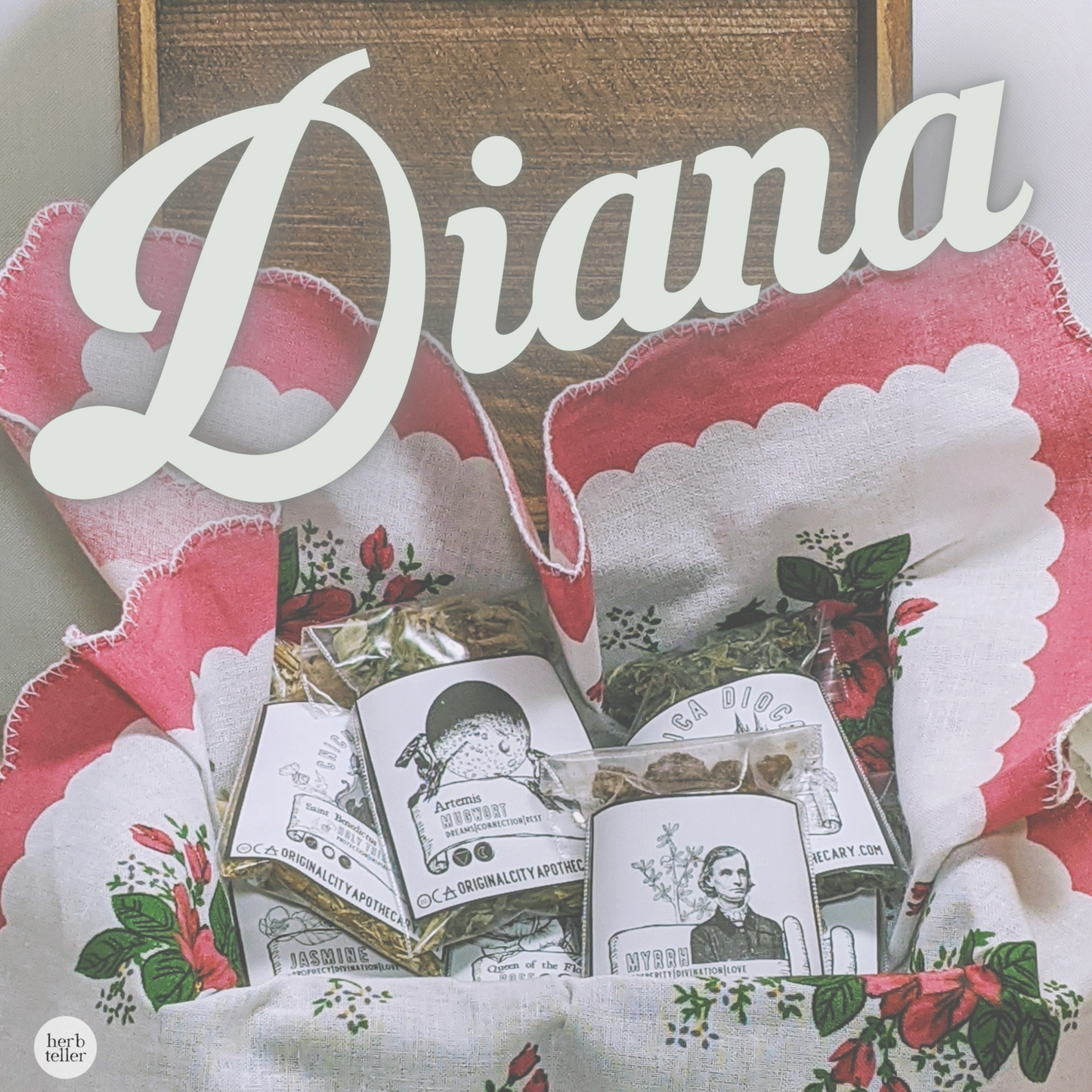 Ceremoment: Diana Dear (Tea/Incense/Ritual/Oil Set)