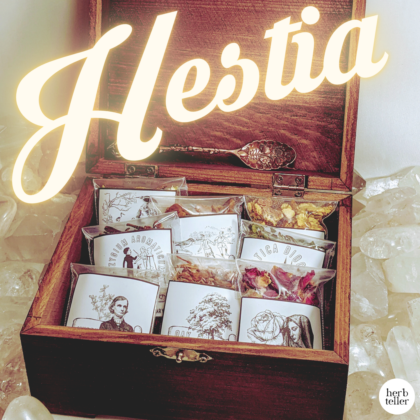 Ceremoment: Hestia's Hearth (Tea/Incense/Ritual/Oil Set)
