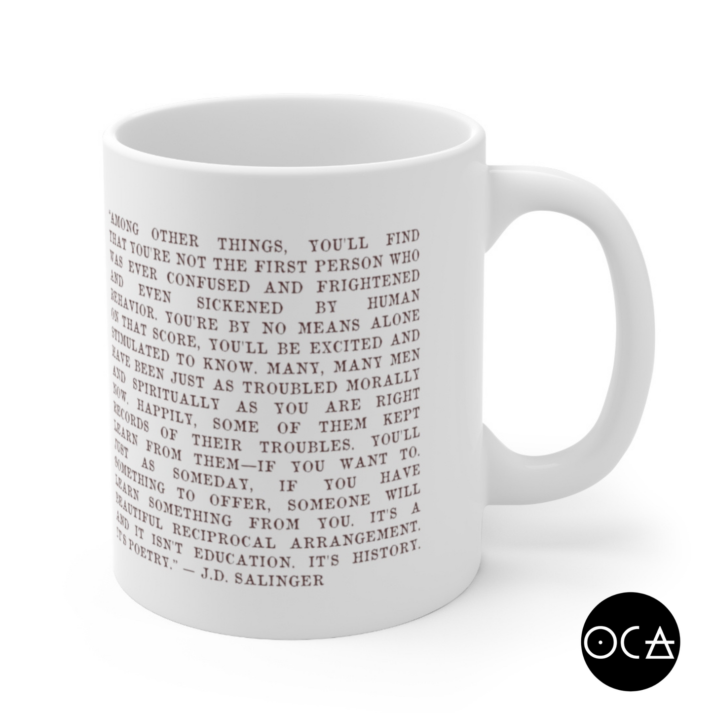 J.D. Salinger Mug (Doublesided)