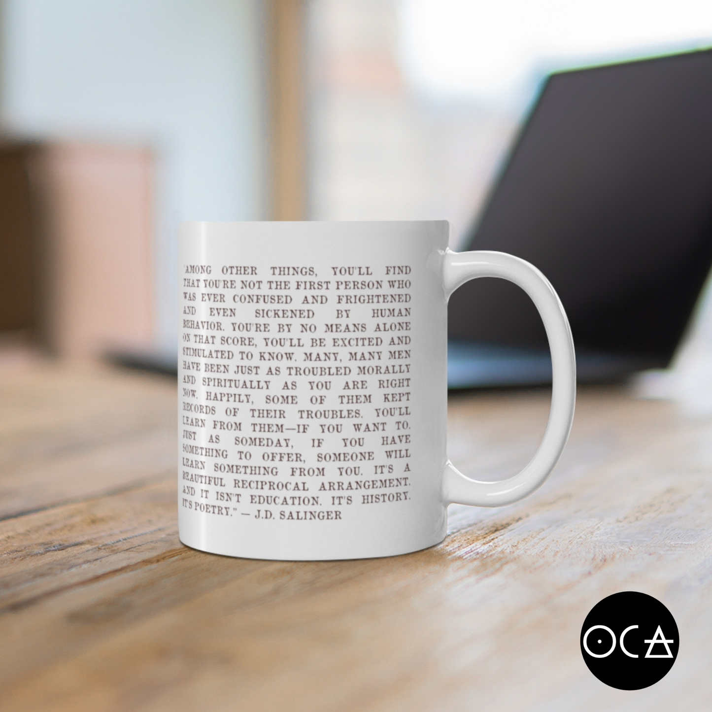 J.D. Salinger Mug (Doublesided)