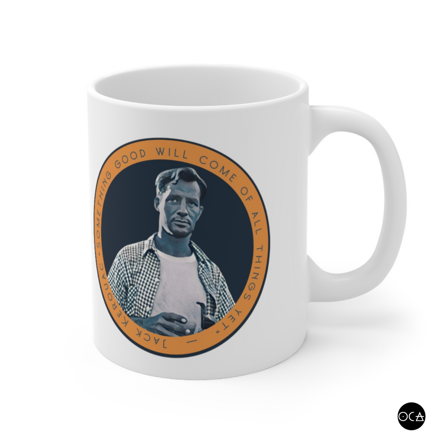 Jack Kerouac Mug (Doublesided/2 Options)