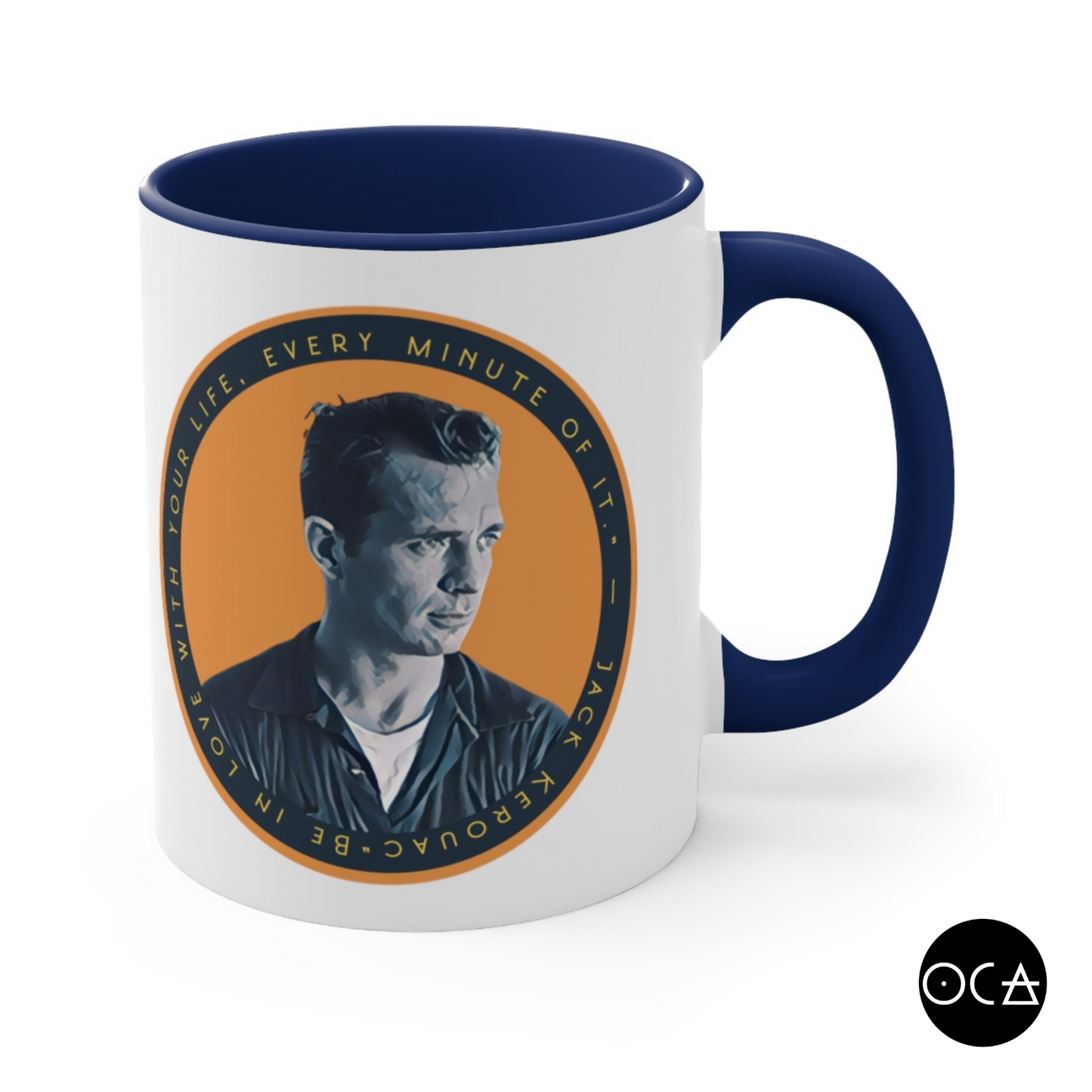 Jack Kerouac Mug (Doublesided/2 Options)