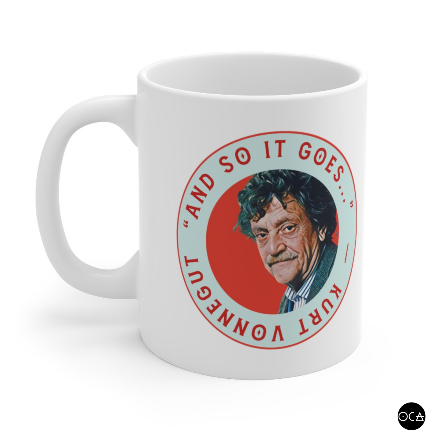 Kurt Vonnegut Mug (Doublesides/2 Design Options)