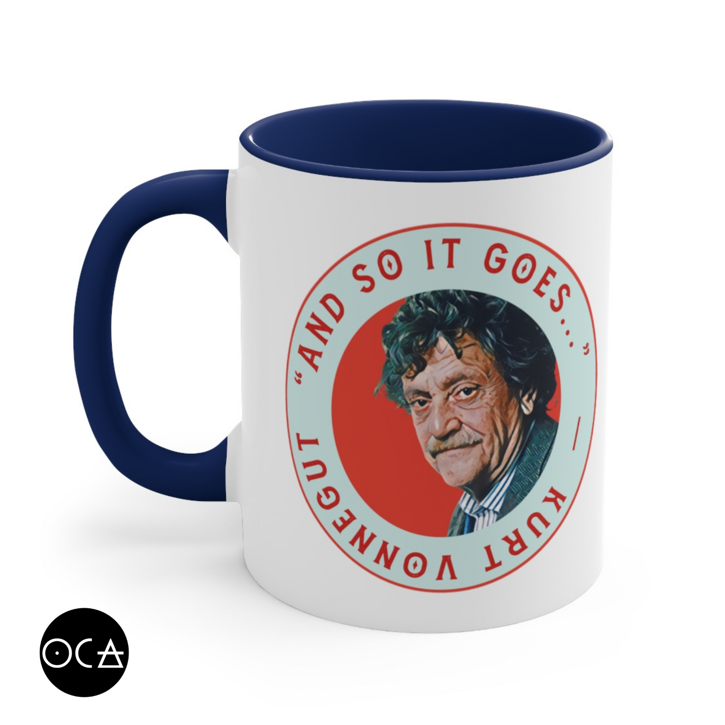 Kurt Vonnegut Mug (Doublesides/2 Design Options)