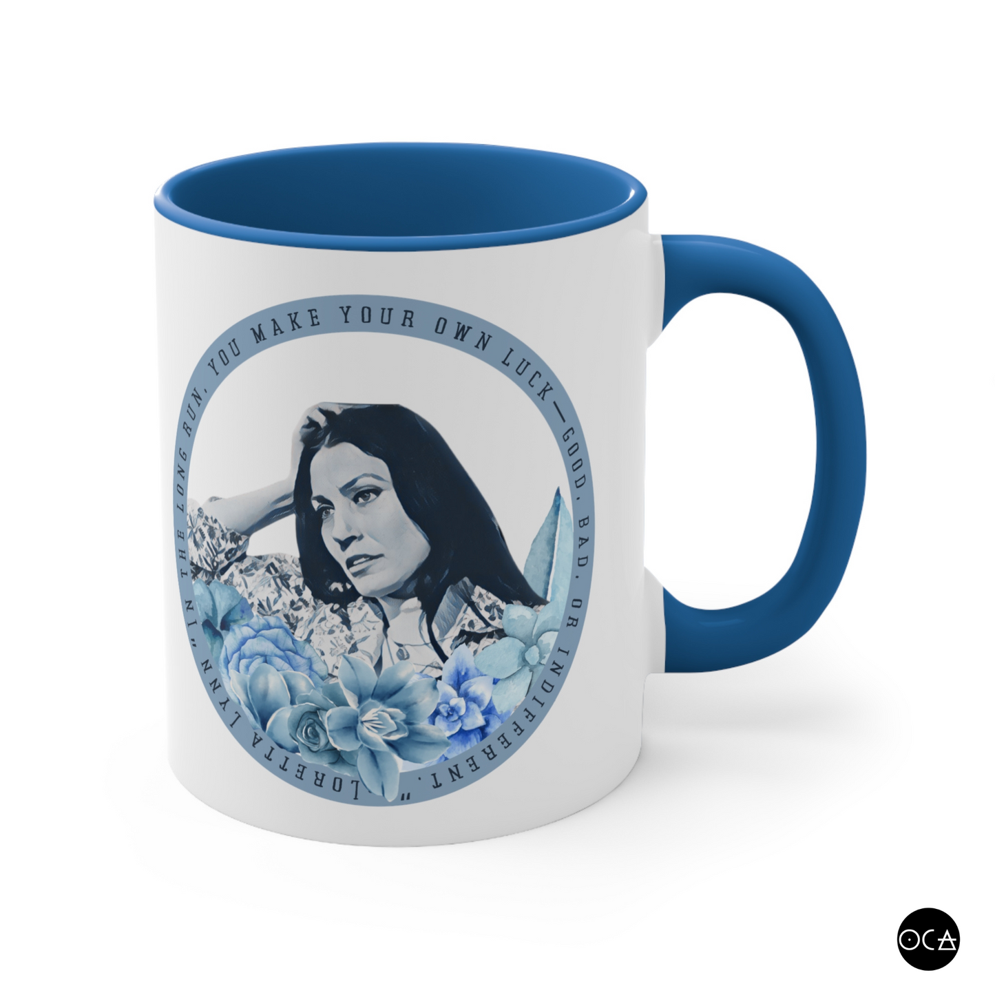 Loretta Lynn Tribute Mug (3 Design Options/Doublesided) Herbteller Songbook Series
