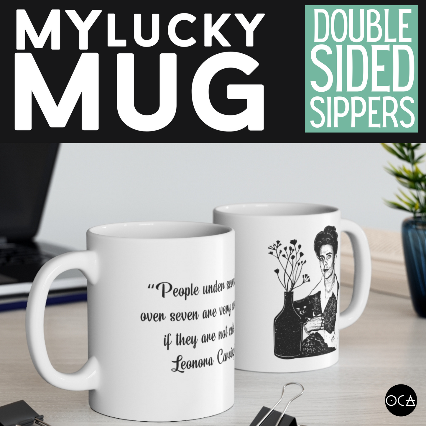 Leonora Carrington Mug (Doublesided/2 Color Options)