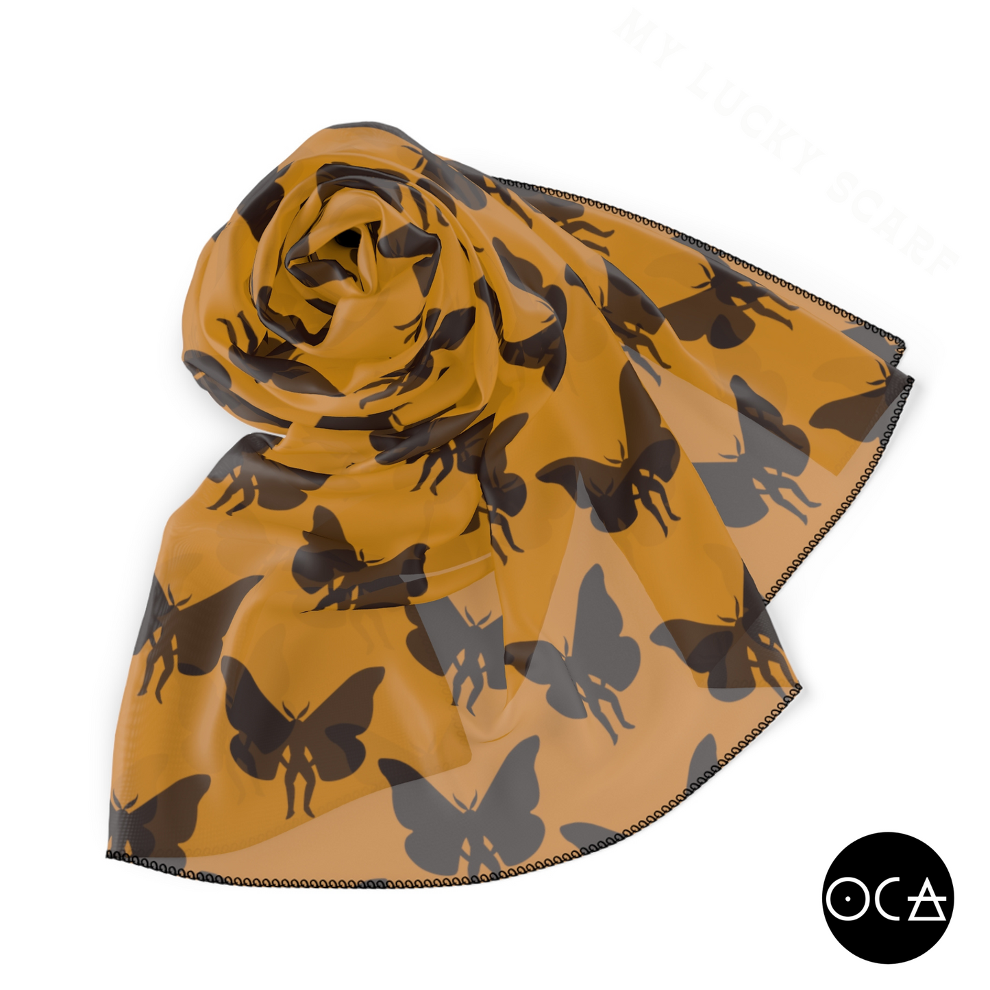 Storyscarf: Oh Mothman (Sheer Scarf/Multiple Colors)