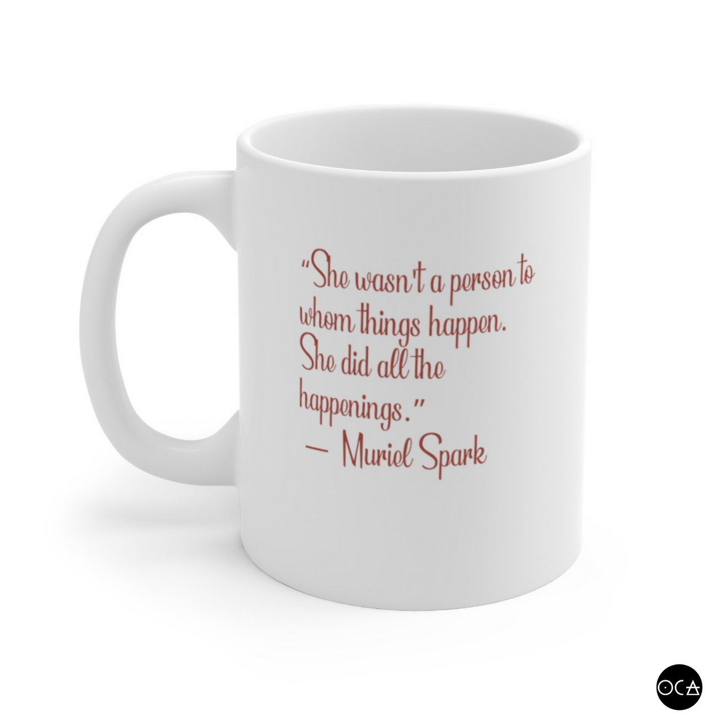 Muriel Spark Mug (Doublesided/2 Color Options)