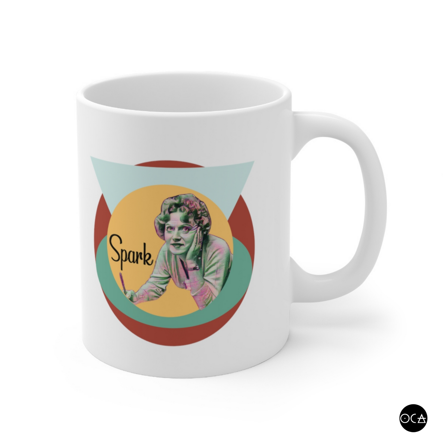 Muriel Spark Mug (Doublesided/2 Color Options)