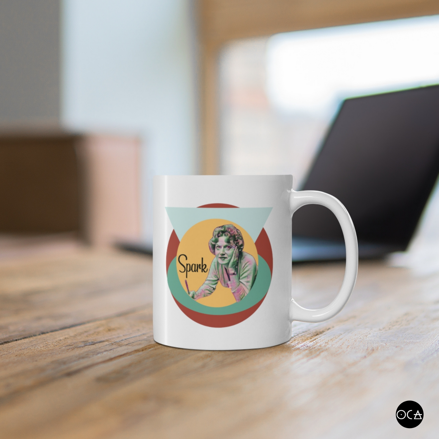 Muriel Spark Mug (Doublesided/2 Color Options)