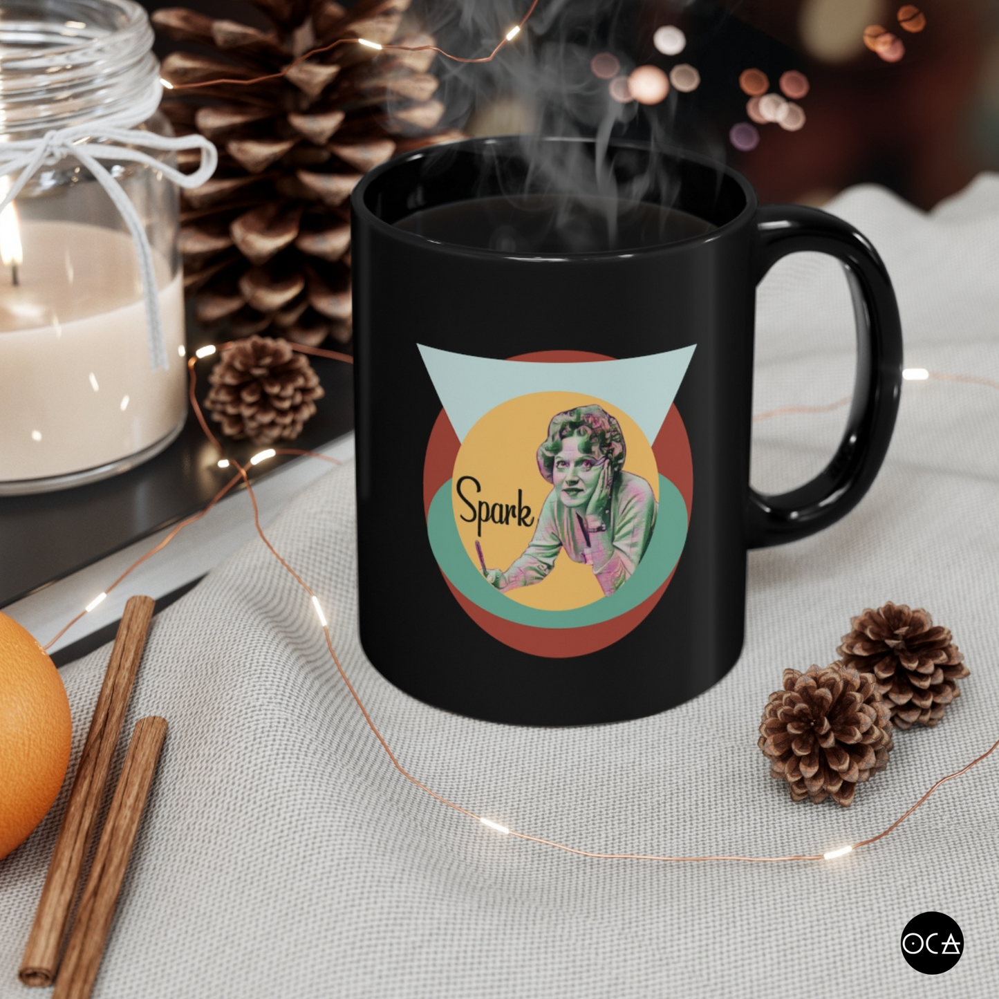 Muriel Spark Mug (Doublesided/2 Color Options)