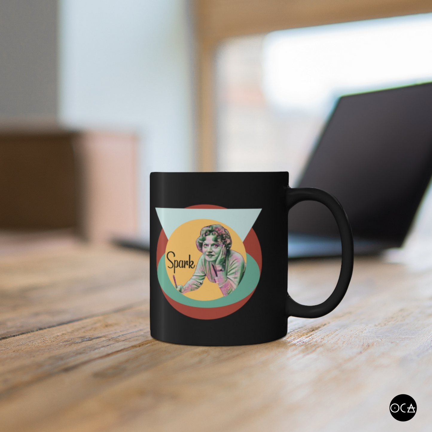 Muriel Spark Mug (Doublesided/2 Color Options)