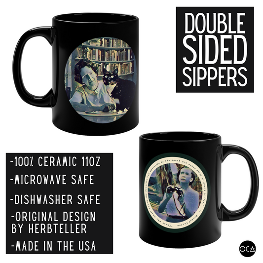Rachel Carson Doublesided Mug (2 Different Design Options)