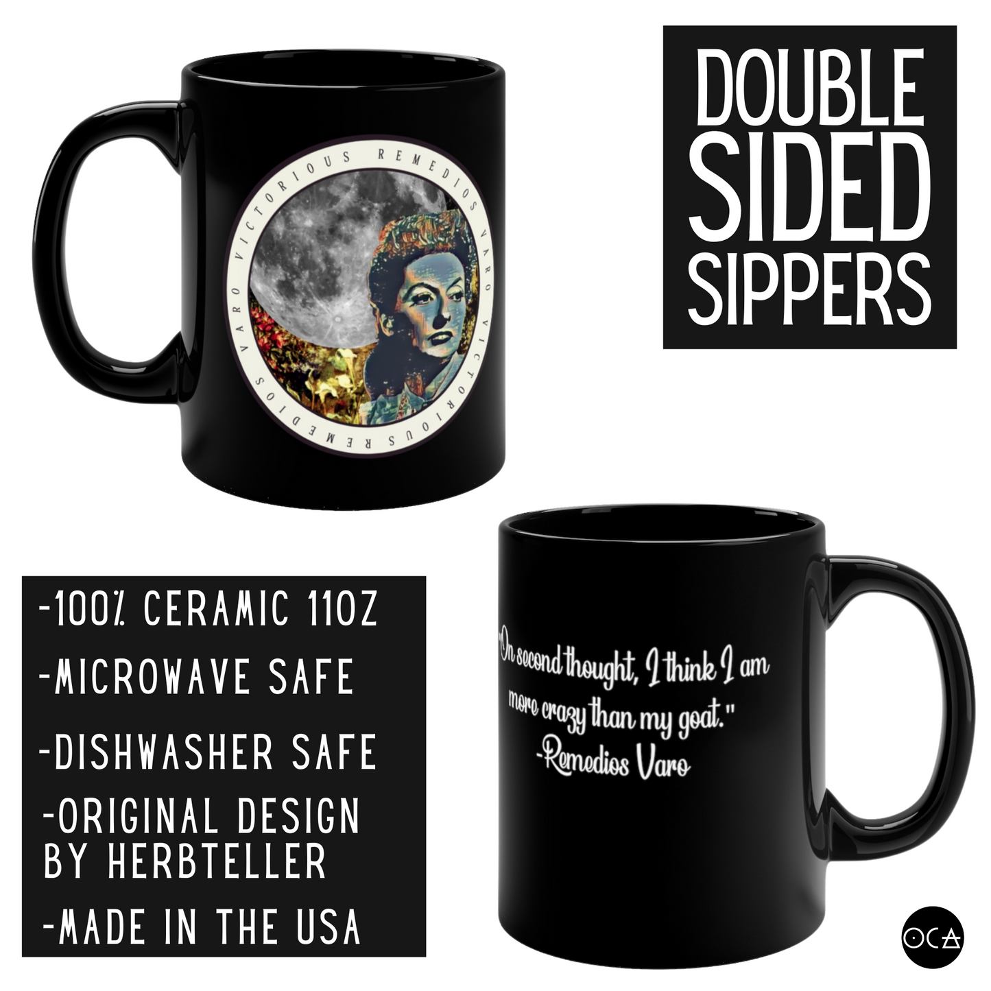 Remedios Varo Mug (Doublesided/2 Color Options)